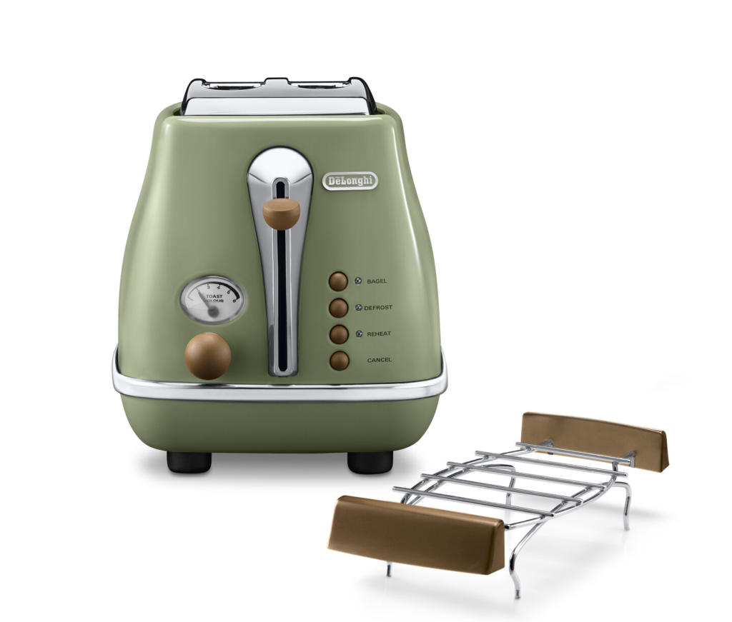 Máy nướng bánh mì Icona Vintage CTOV2103.GR - Delonghi