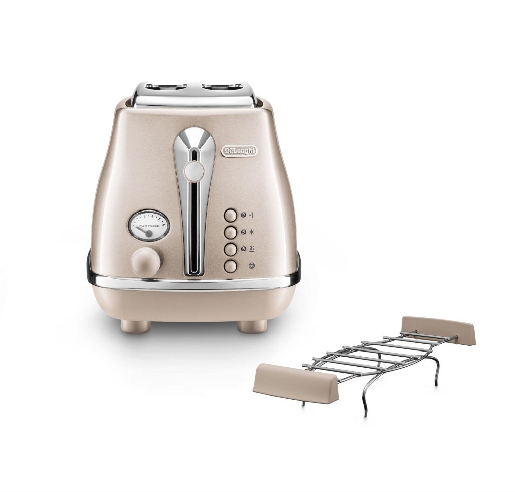 Lò nướng bánh mì De’Longhi Icona Metallics CTOT2103.BG