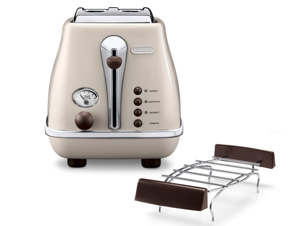 Máy nướng bánh mì Icona Vintage CTOV2103.BG - BEIGE