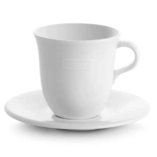 Bộ 2 tách Cappuccino bằng sứ De'Longhi (270ml