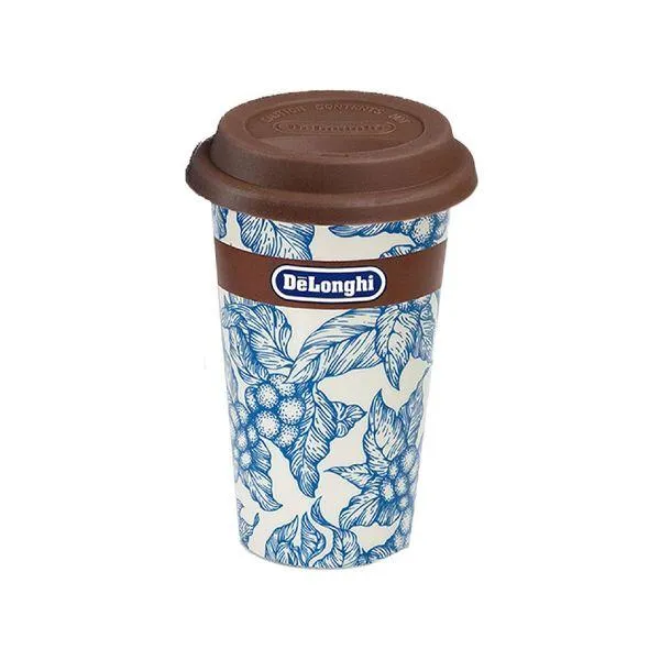 Ly sứ giữ nhiệt De'Longhi Blue Flower